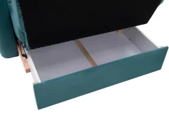 Sofa amerykanka niebieska DOMO 2