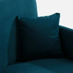 Sofa amerykanka niebieska MIKA