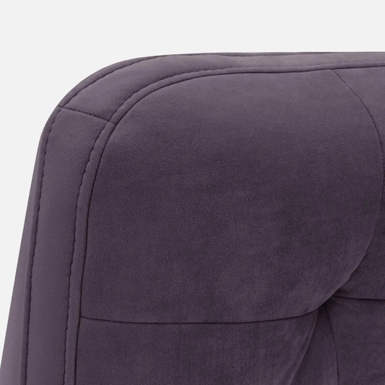 Sofa fioletowa SCANDI 137 cm