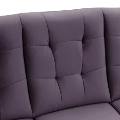 Sofa fioletowa SCANDI 187 cm