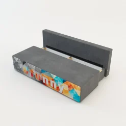 Sofa młodzieżowa z kolorowym nadrukiem FUN