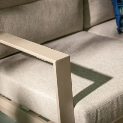 Sofa ogrodowa 3-osobowa, z regulacja oparcia NALANI