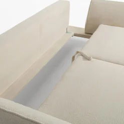 Sofa 3-osobowa kremowa CAVO