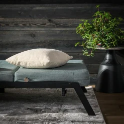 Sofa 1-osobowa rozkładana szarozielona PARKA
