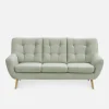 Sofa 3-osobowa taupe SCANDI