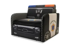 Sofa POLICE 1-osobowa, rozkładana