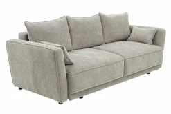 Sofa rozkładana 3-osobowa beżowa ANDORA