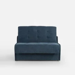 Sofa rozkładana 2-osobowa granatowa MATI II