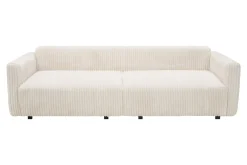 Sofa sztruksowa kremowa ESPANIA