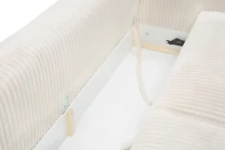 Sofa sztruksowa kremowa ESPANIA