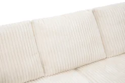 Sofa sztruksowa kremowa ESPANIA