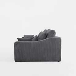 Sofa sztruksowa rozkładana podwójnie EVORA