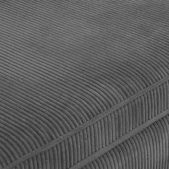 Sofa sztruksowa rozkładana podwójnie EVORA