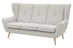 Sofa uszak boucle kremowa MOREN