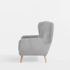 Sofa uszak 2-osobowa jasnoszara KELSO