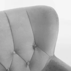 Sofa uszak 3-osobowa jasnoszara KELSO