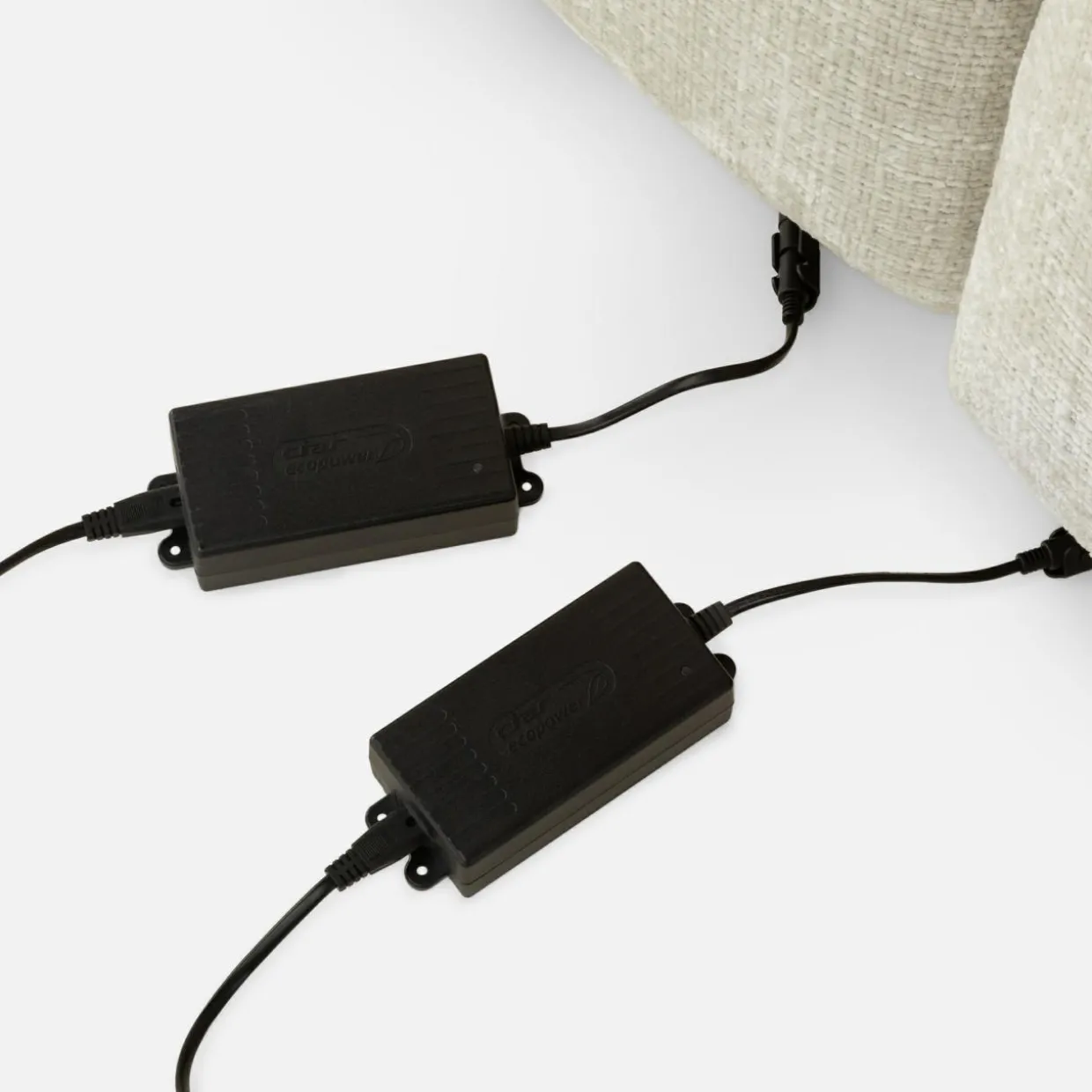 Sofa z regulowanym siedziskiem jasnobeżowa CAMPILE