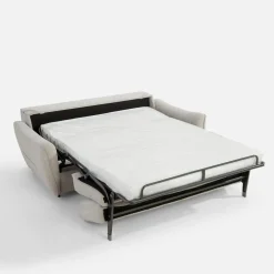 Sofa ze stelażem włoskim jasnoszara MONO II