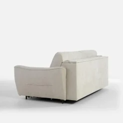 Sofa ze stelażem włoskim jasnoszara MONO II