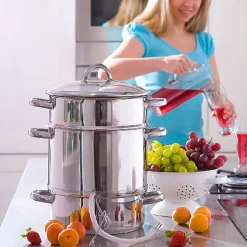 Sokownik WINSTON 8000 ml srebrny