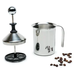 Spieniacz tłokowy do mleka 400 ml