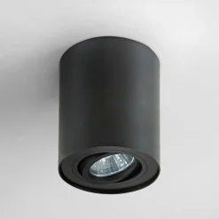 Spot natynkowy czarny RONDOC 9,3 cm
