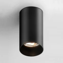 Spot natynkowy czarny TUBA SL 1