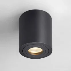 Spot natynkowy IP44 czarny RONDIP SL