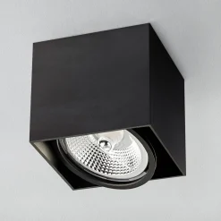 Spot natynkowy 1-punktowy czarny BOX SL 1