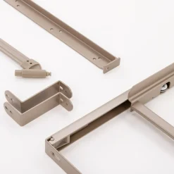 Stelaż do cargo narożnego, lewostronny, champagne gold