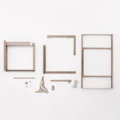 Stelaż do cargo narożnego, prawostronny, champagne gold