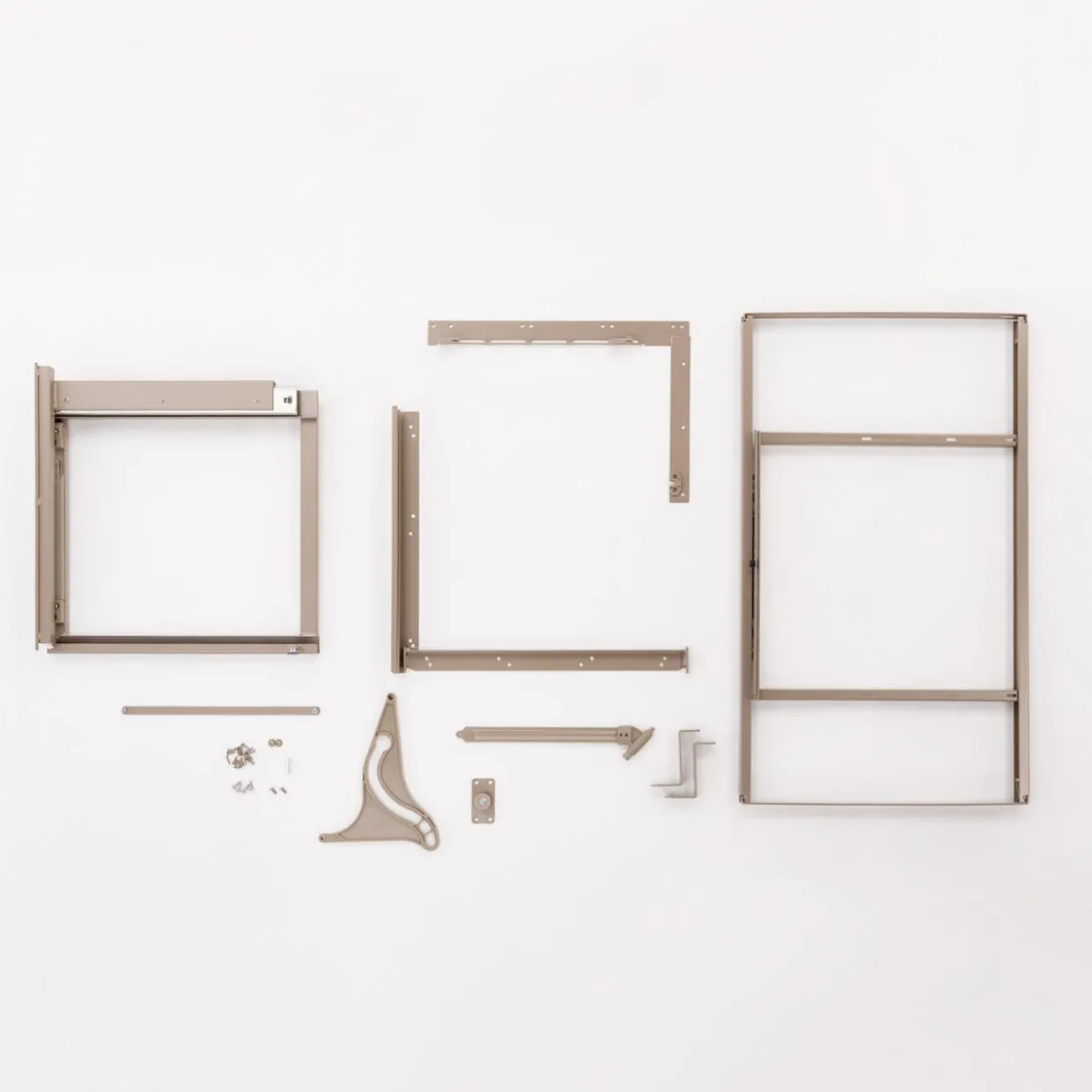 Stelaż do cargo narożnego, prawostronny, champagne gold