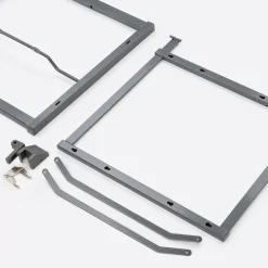 Stelaż do cargo podblatowego, 60 cm, highclass grey