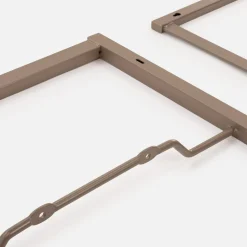 Stelaż do cargo podblatowego, do szafki 60 cm, front uchylny, champagne gold