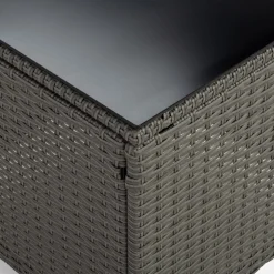 Stolik do ogrodu kwadratowy SKOTI szary