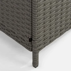 Stolik do ogrodu kwadratowy SKOTI szary