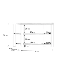 Stolik kawowy kwadratowy