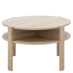 Stolik kawowy okrągły TOBAGO DĄB SONOMA