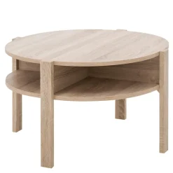 Stolik kawowy okrągły TOBAGO DĄB SONOMA