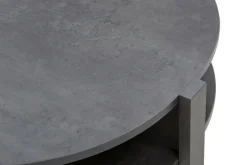 Stolik kawowy okrągły TOBAGO BETON