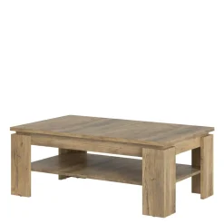 Stolik kawowy rustykalny z półką RAPALLO