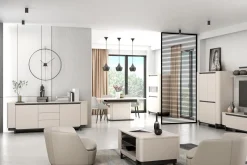 Stolik kawowy z 2 półkami VODOL