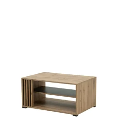 Stolik kawowy z lamelami MALAGA