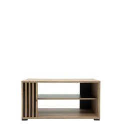 Stolik kawowy z lamelami MALAGA