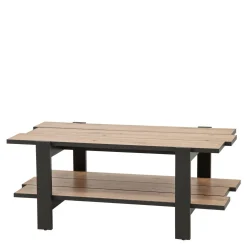 Stolik kawowy z półką COFFEE TABLES dąb artisan