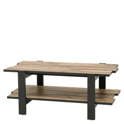 Stolik kawowy z półką COFFEE TABLES szary