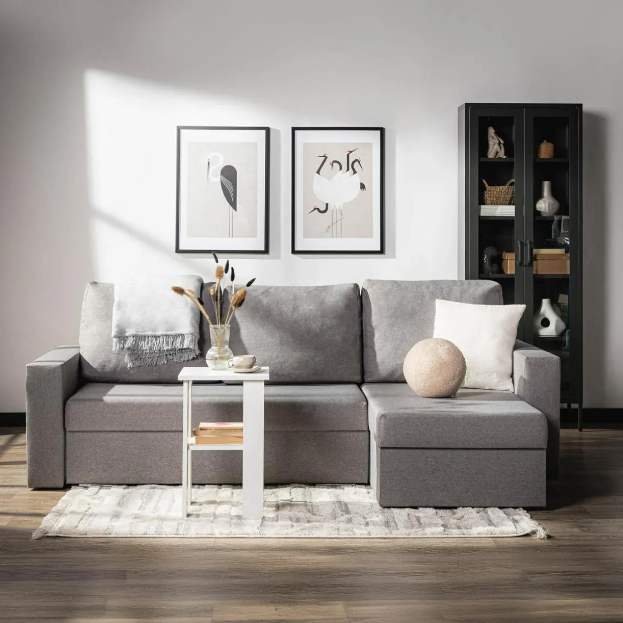 Stolik kawowy z półką TIPO