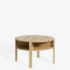 Stolik kawowy z półkami TOBAGO