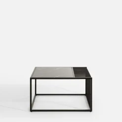 Stolik NAEL II ze szklanym blatem