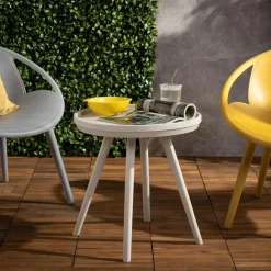 Stolik ogrodowy HAPPIANO beżowy